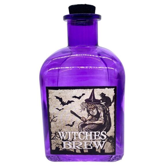 Halloween Potion Apothecary Bottle Witches Brew - Picture 1 of 6